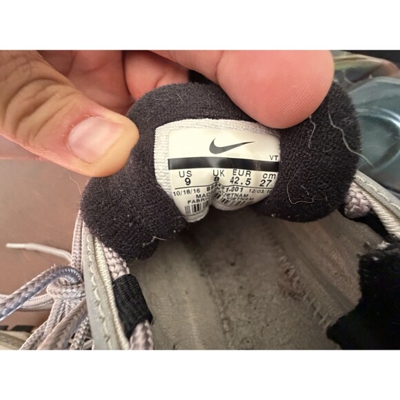 Size 9 - Nike Air Max 97 OG QS 2017 Silver Bullet Pre-Owned - Picture 8 of 9